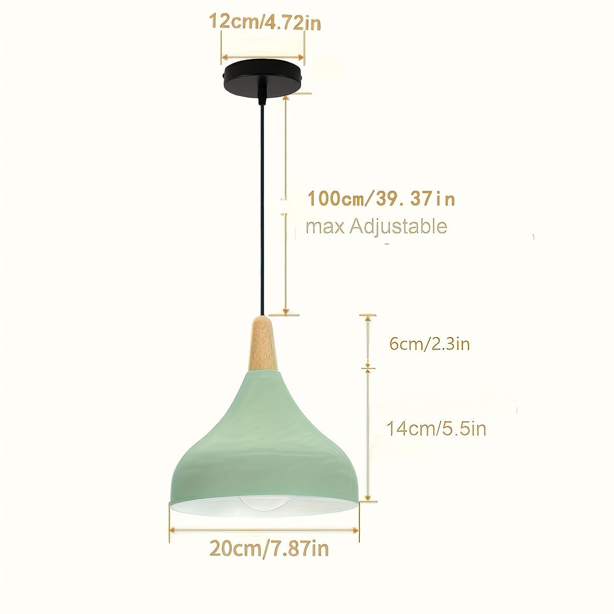 Modern Teardrop Pendant Light