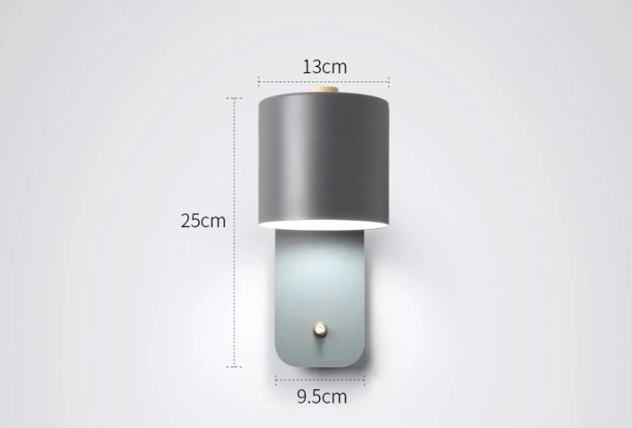 Modern LED Wall Lamp with Switch