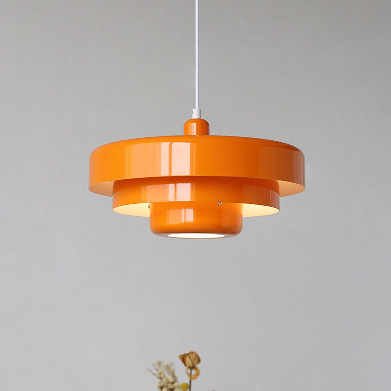 Nordic Vintage Multi-Layered Pendant Lamp