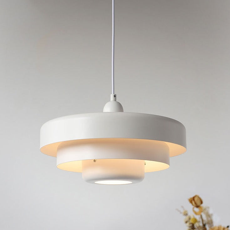 Nordic Vintage Multi-Layered Pendant Lamp