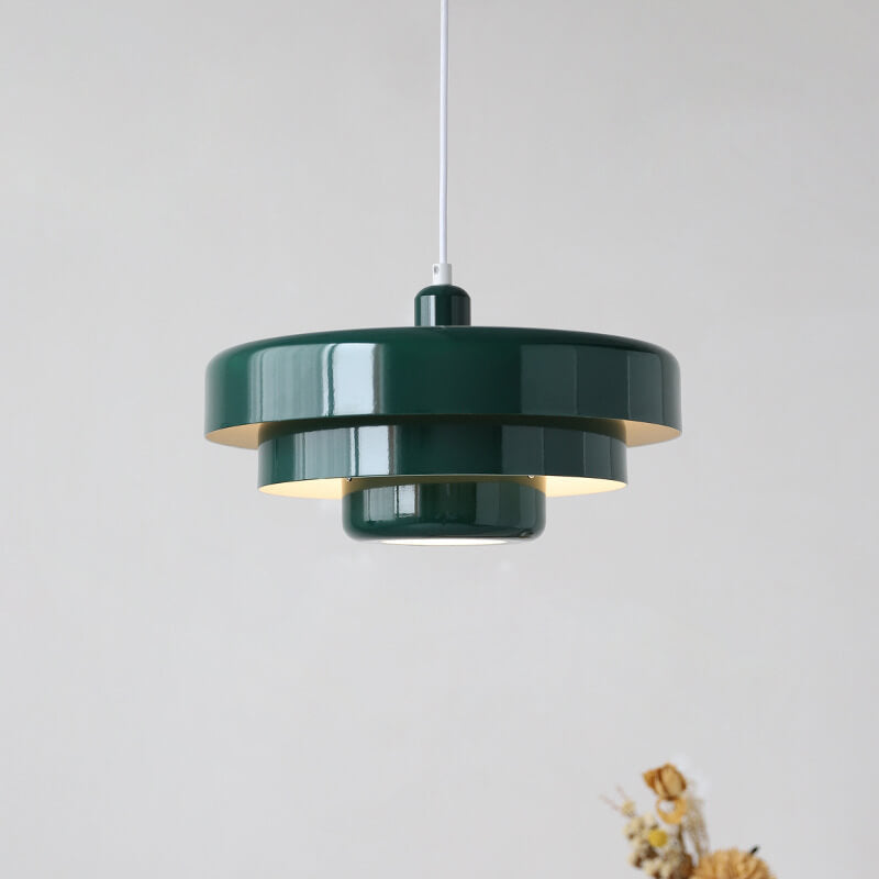 Nordic Vintage Multi-Layered Pendant Lamp