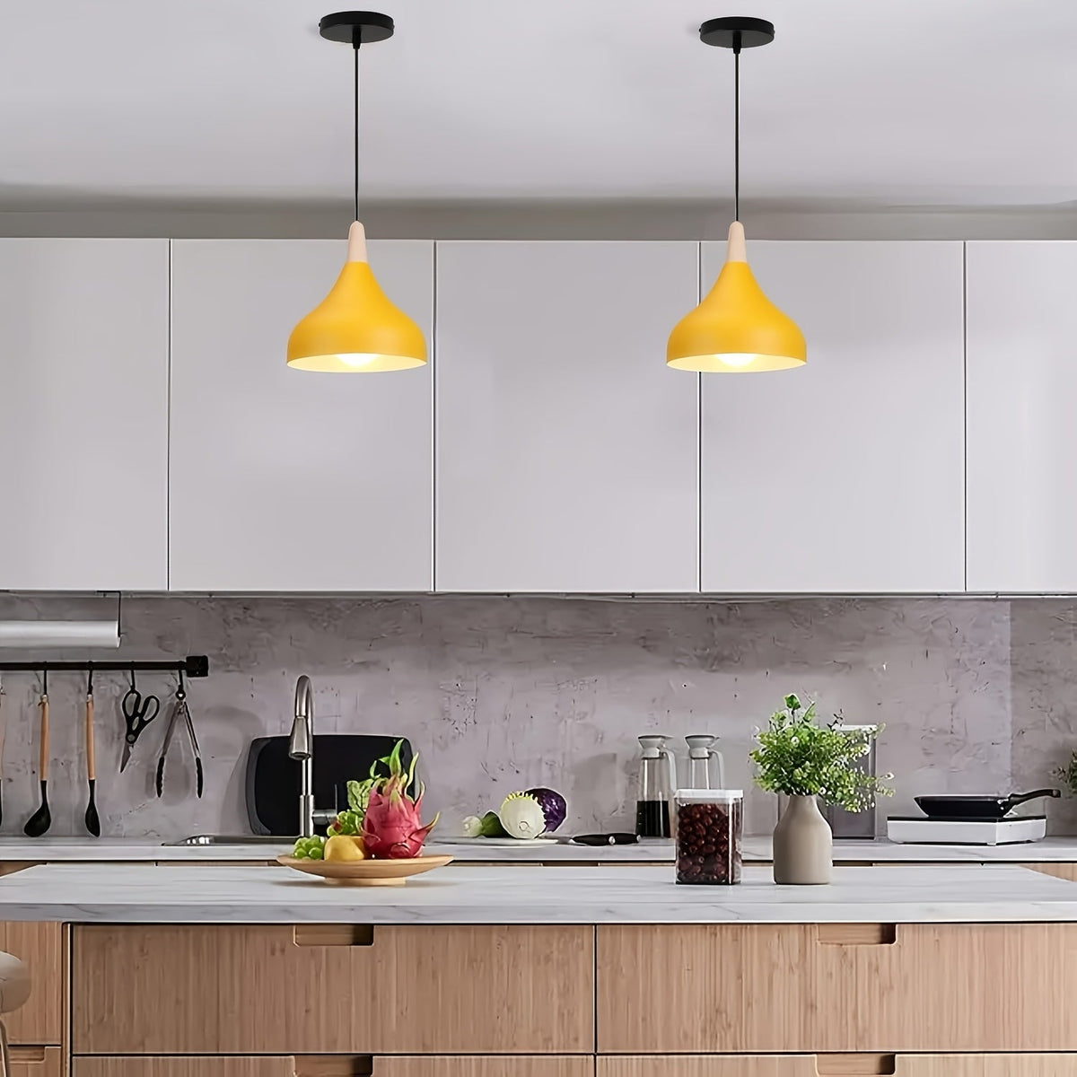 Modern Teardrop Pendant Light