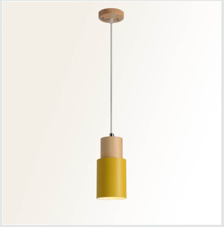 Nordic Macaron Cylinder Pendant Light