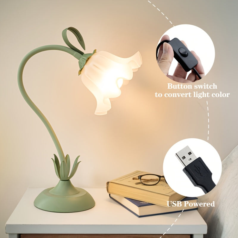 Floral Table Lamp