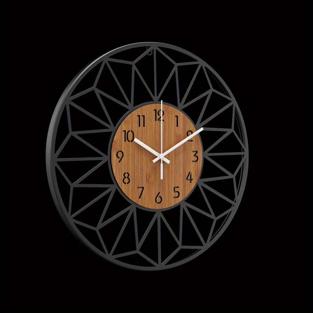 Modern Metal Wall Clock