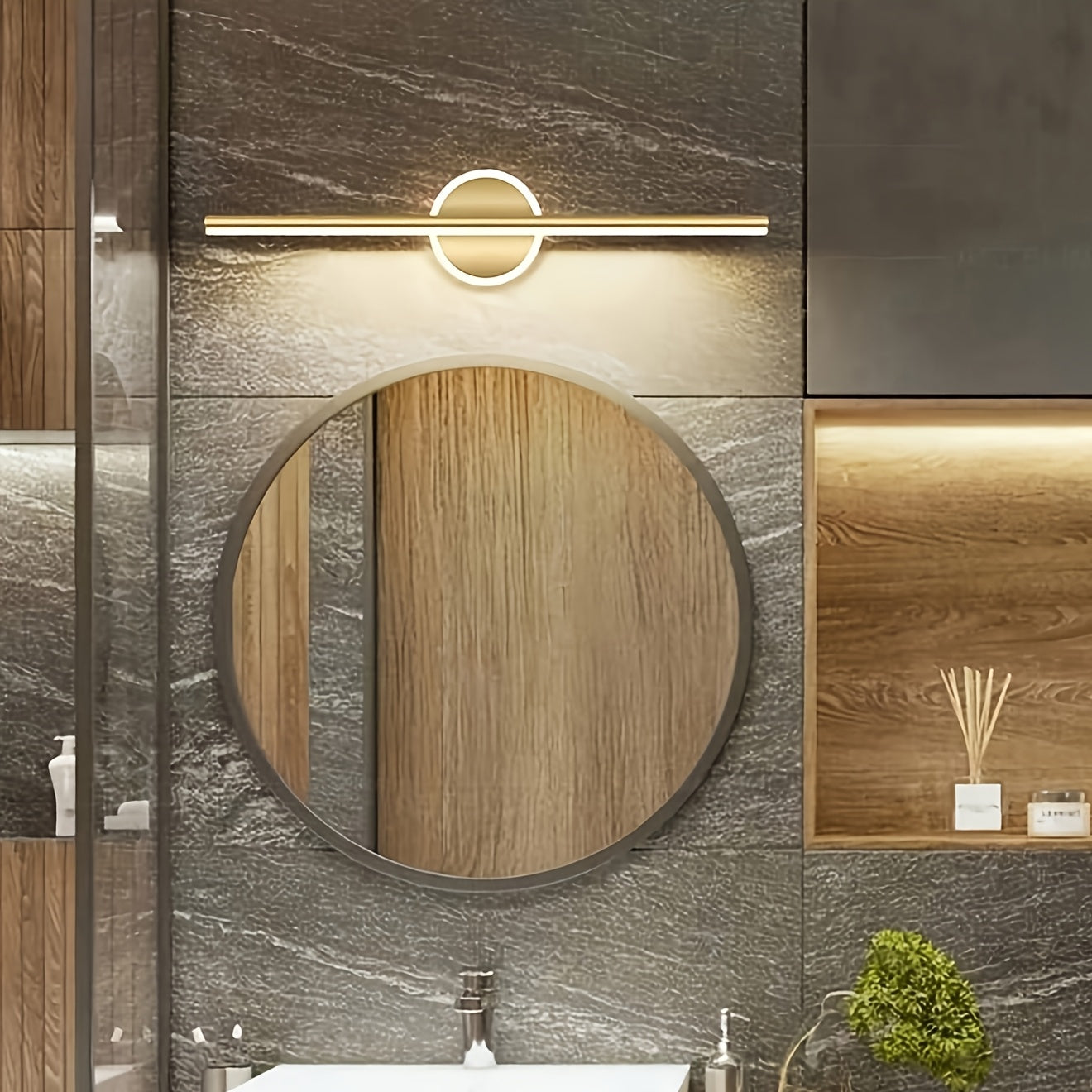 Luxe LED Mirror Wall Light