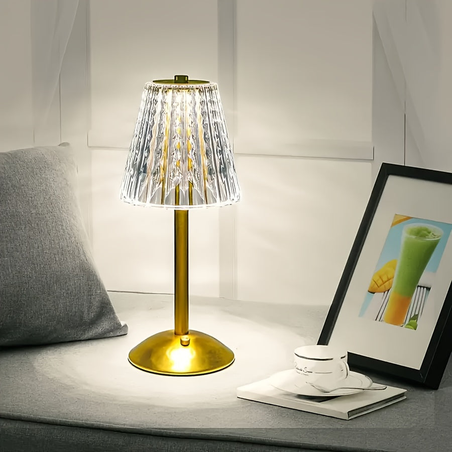 Crystal Touch Table Lamp