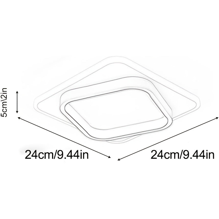 Modern Square LED Ceiling Light