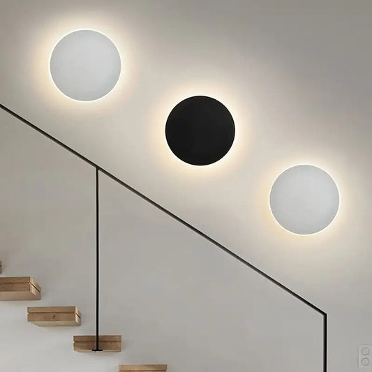 Minimalist Round LED Wall Light
