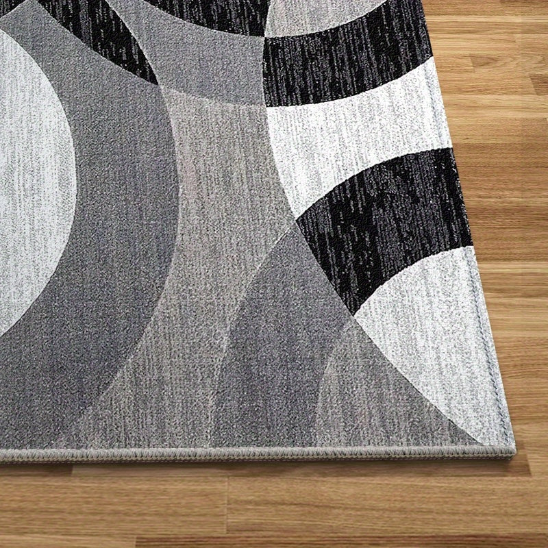 Orbit Weave Geometric Rug