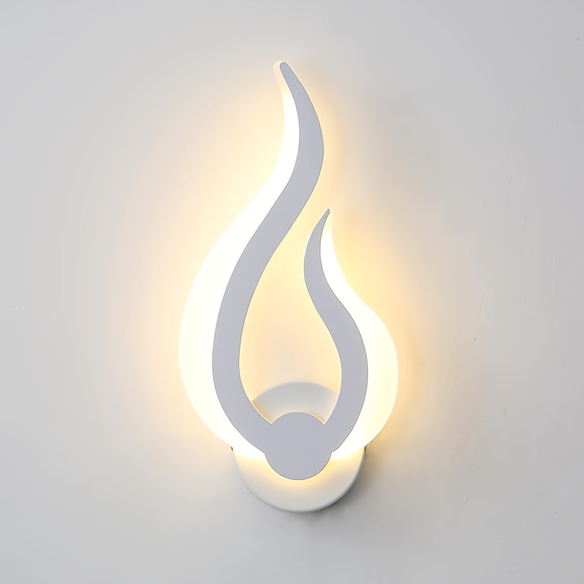 Modern Flame LED Wall Light