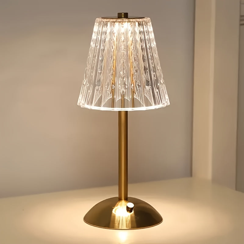 Crystal Touch Table Lamp