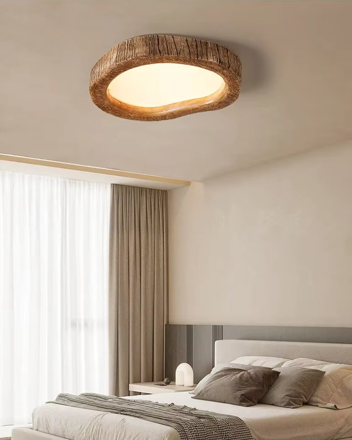 Le Halo Bois Ceiling Light