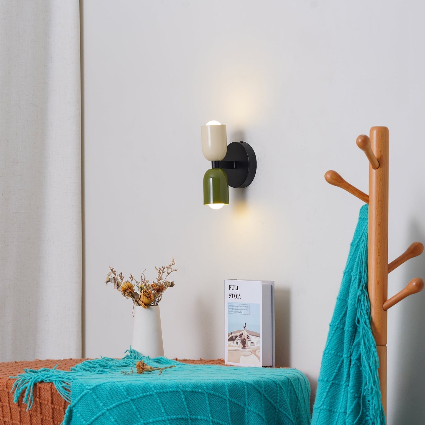 Colorful Bedside Wall Lamp