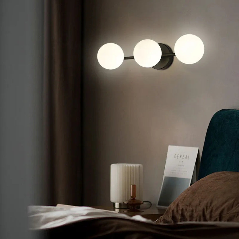 Modern Nordic Glass Ball Wall Light