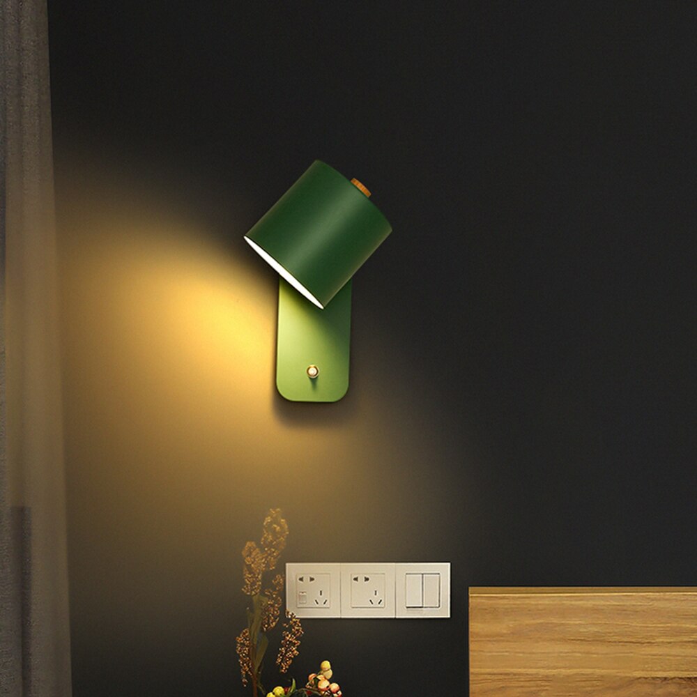 Modern LED Wall Lamp with Switch