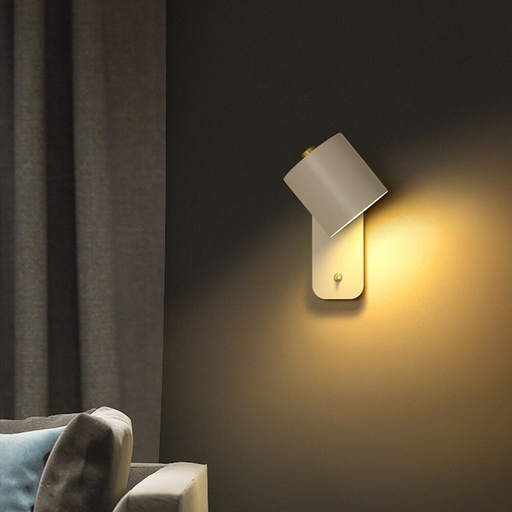 Modern LED Wall Lamp with Switch