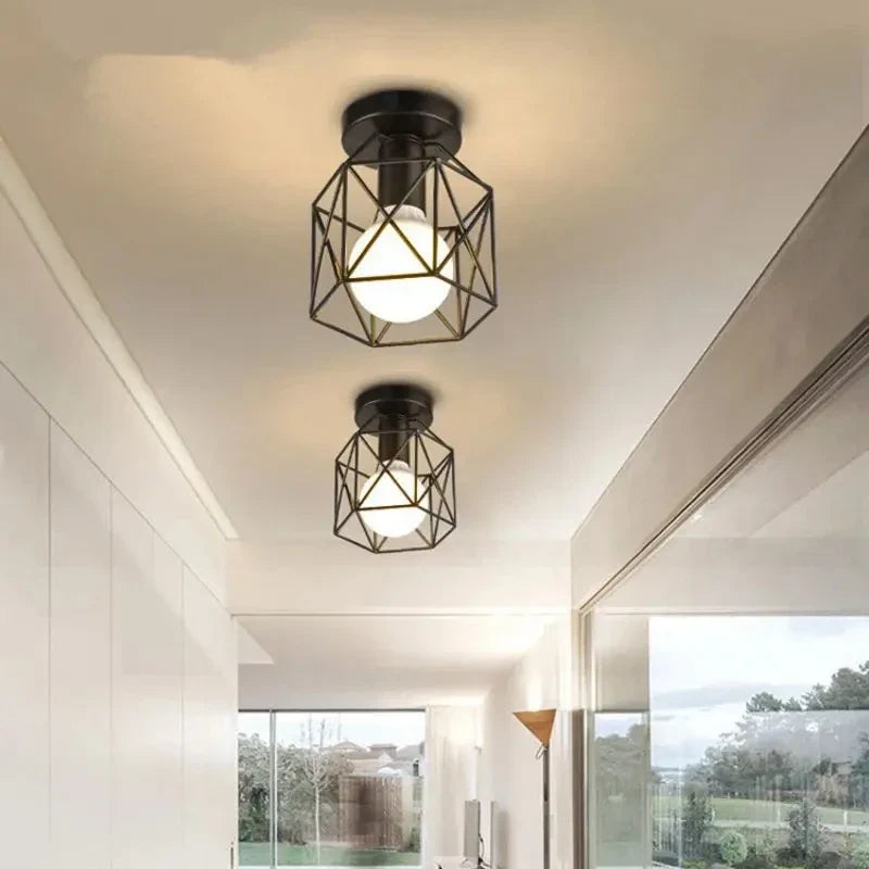 Modern Gold Ceiling Light