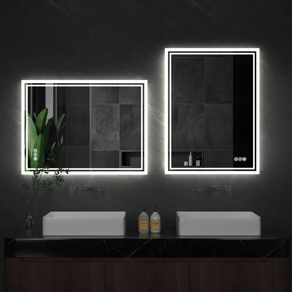 LuvoGlow LED Bathroom Mirror