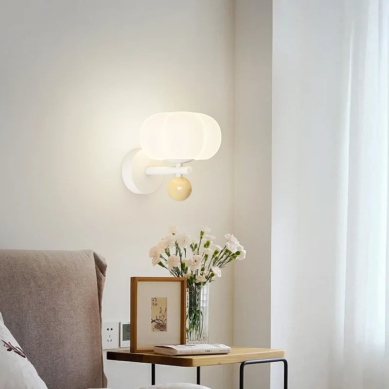 Nordic Pumpkin Wall Lamp