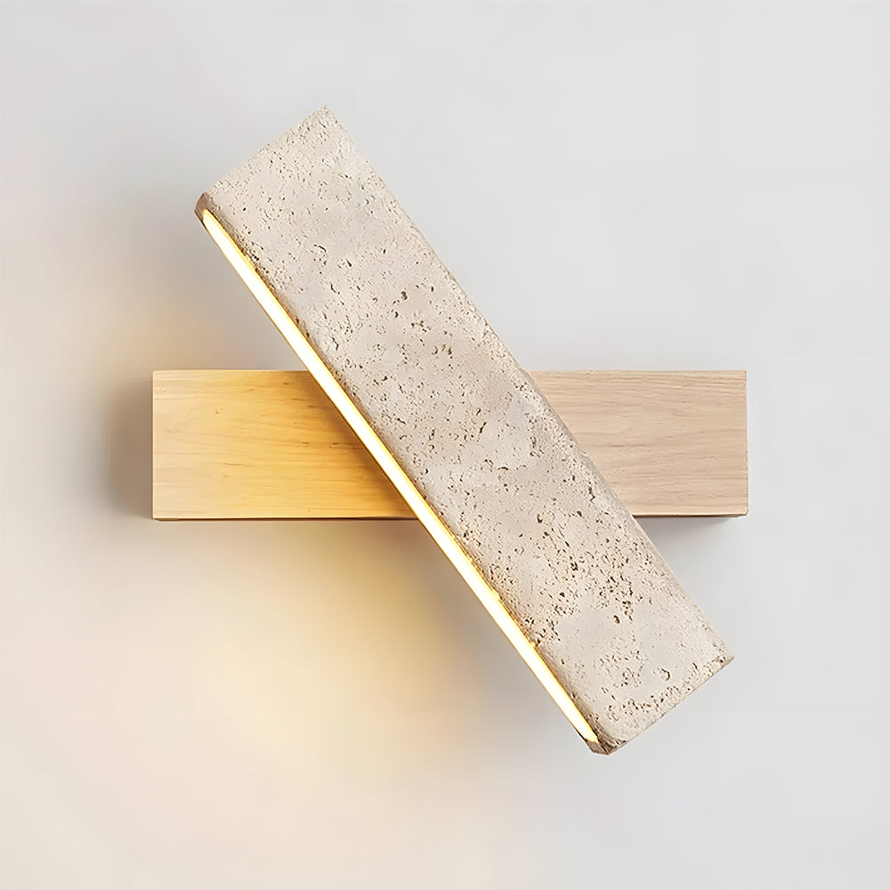 Travertine Wall Light