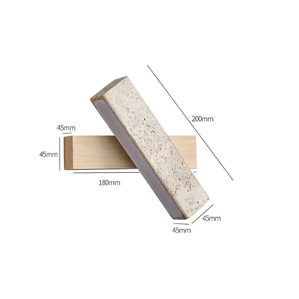 Travertine Wall Light