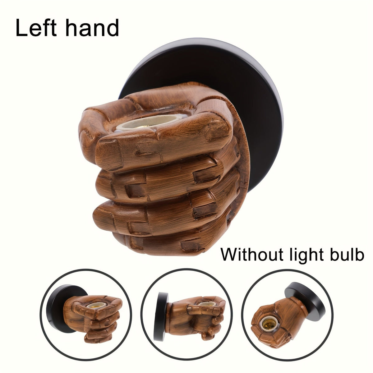 Industrial Hand Wall Lamp
