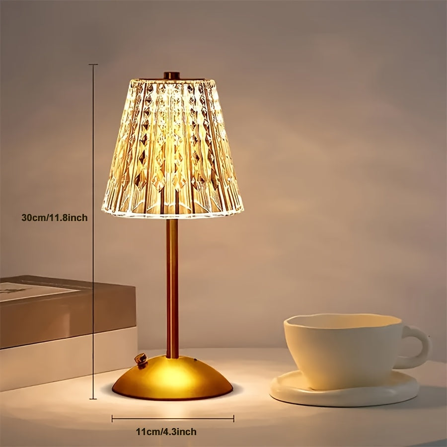 Crystal Touch Table Lamp