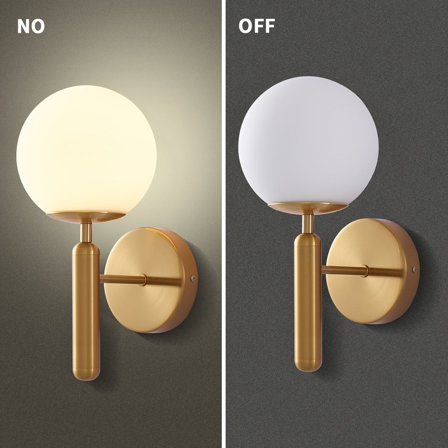 Modern Glass Wall Sconce