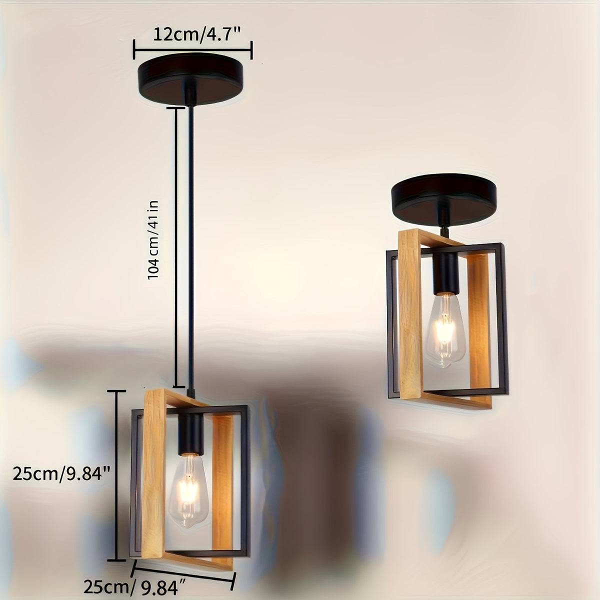Industrial Pendant Ceiling Light