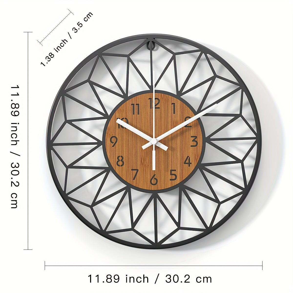 Modern Metal Wall Clock