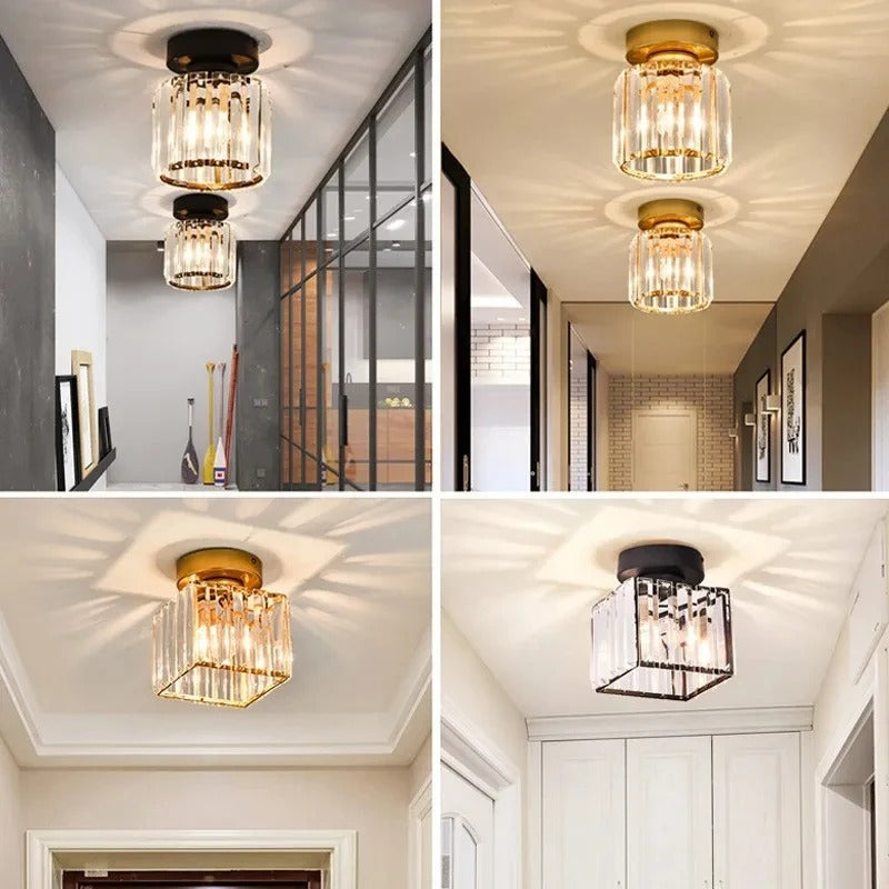 Crystal Ceiling Light
