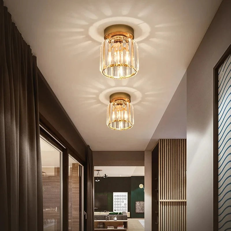 Crystal Ceiling Light