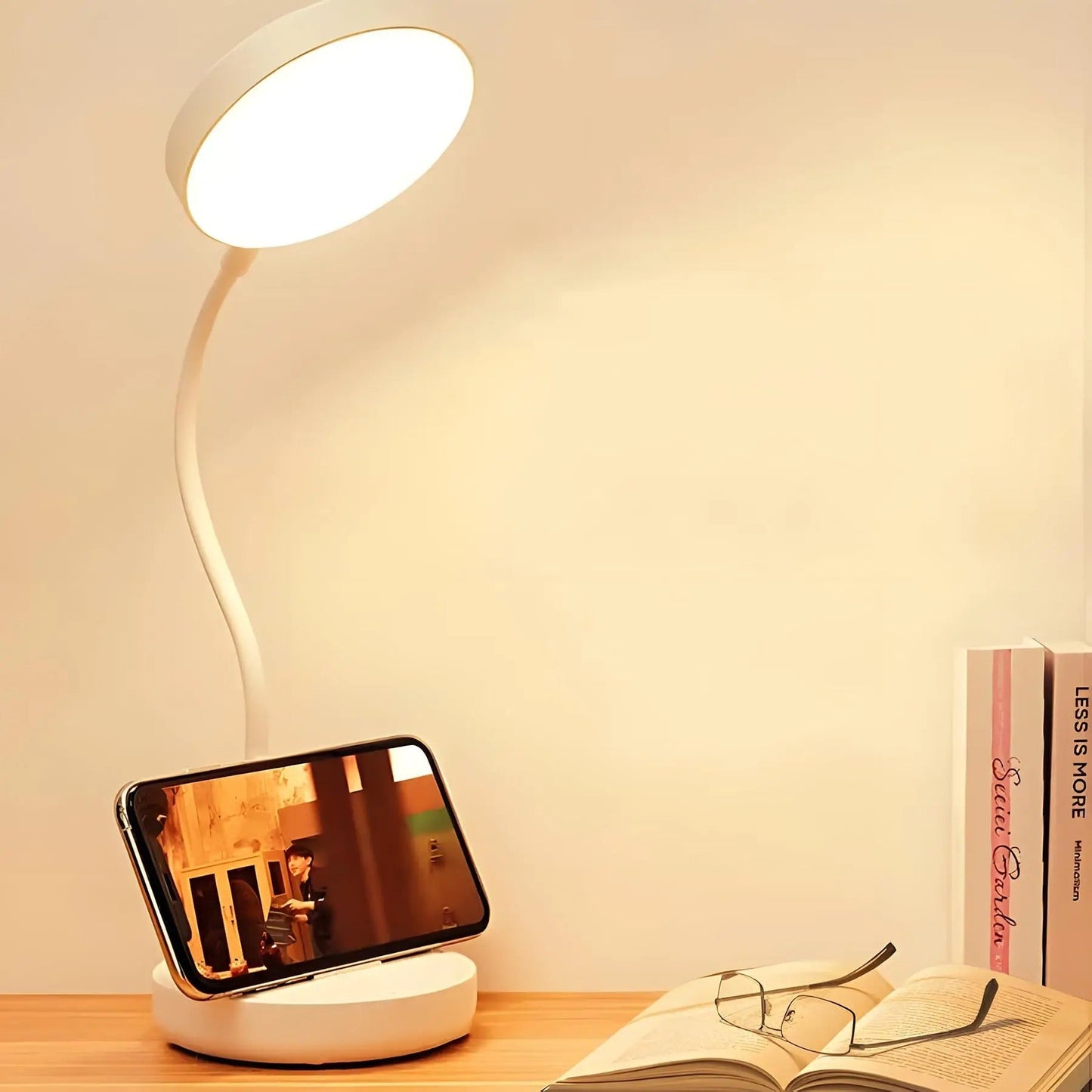 LED Desk Lamp with USB Charging