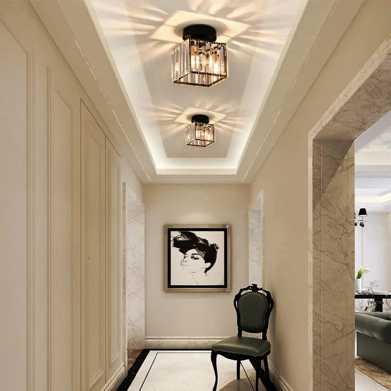 Crystal Ceiling Light