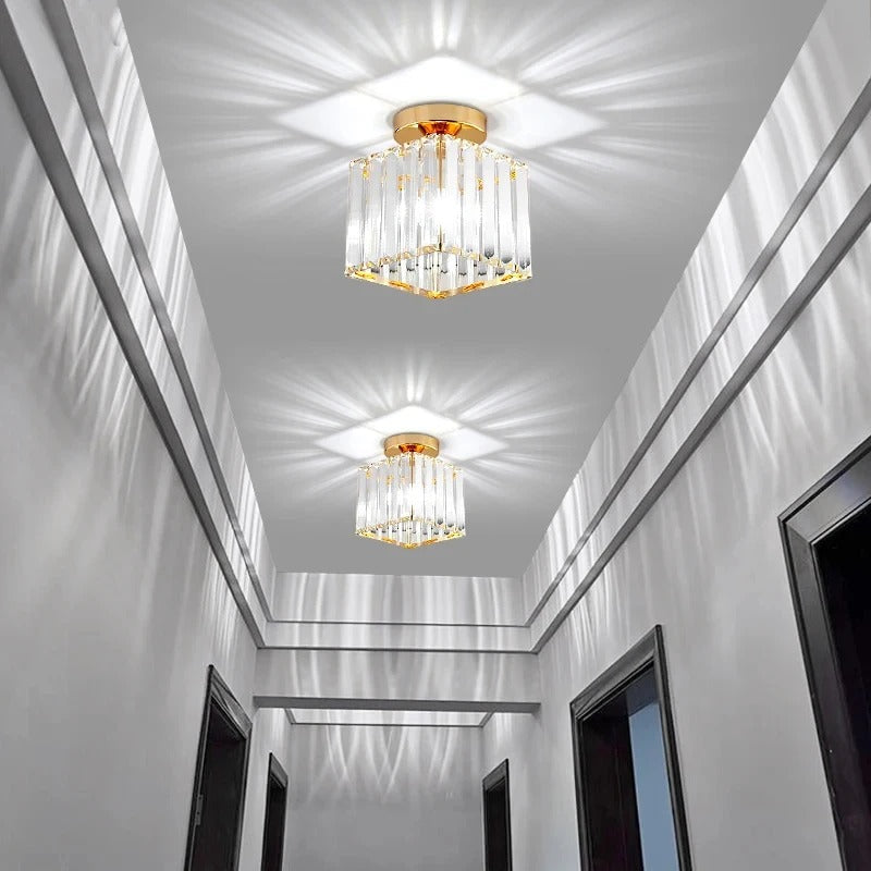 Crystal Ceiling Light