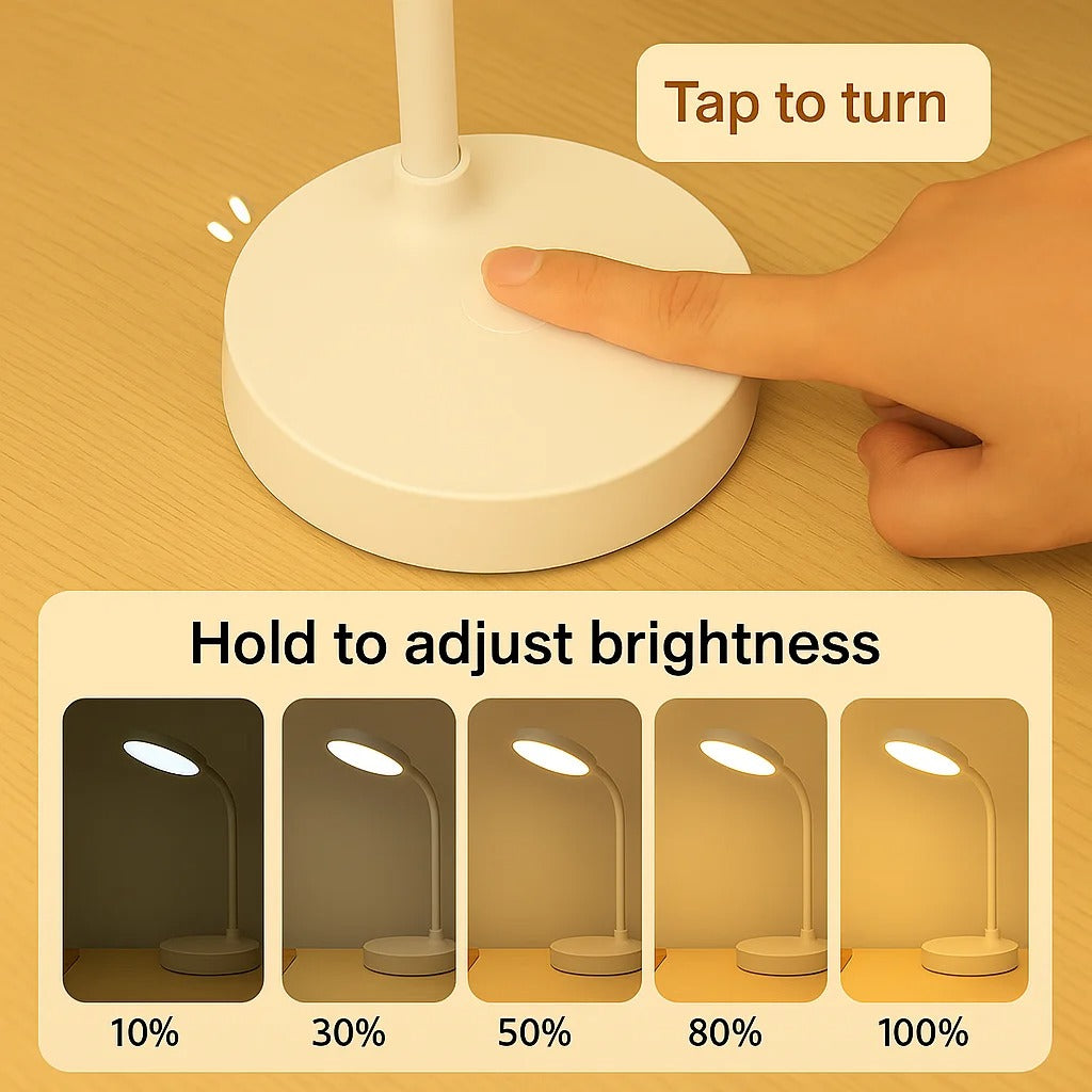 LED Desk Lamp with USB Charging