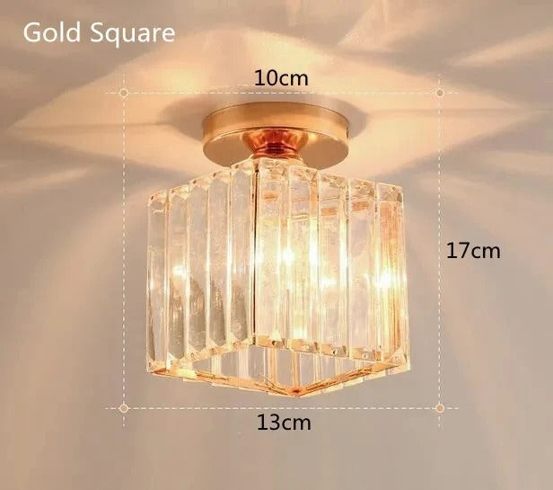 Crystal Ceiling Light