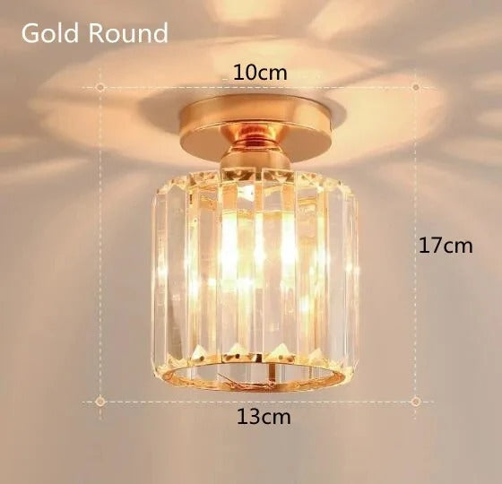 Crystal Ceiling Light